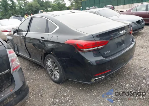 2015 Hyundai Genesis 3.8 из США, поврежденный, VIN KMHGN4JE3FU039602